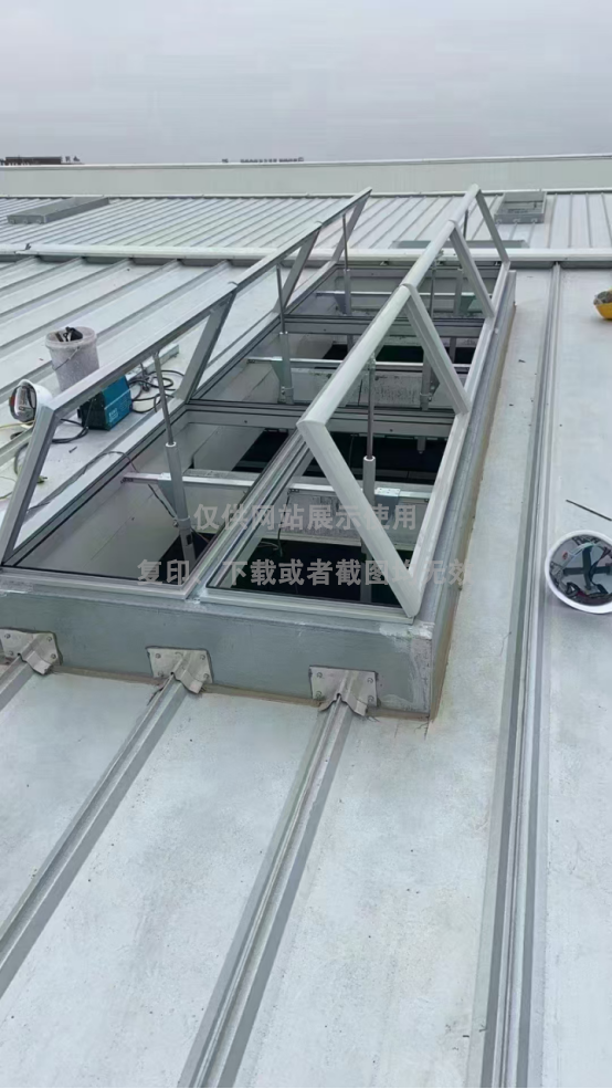 静宁苹果库三原排烟天窗