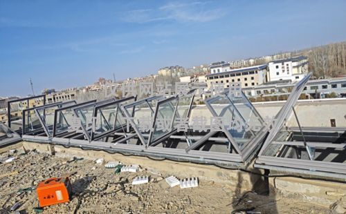 敦煌博物馆三原排烟天窗