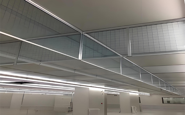 三原玻璃挡烟垂壁