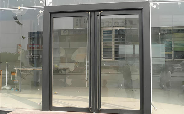 三原玻璃地弹门