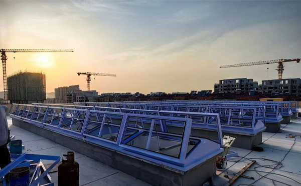 消防三原排烟窗工作原理