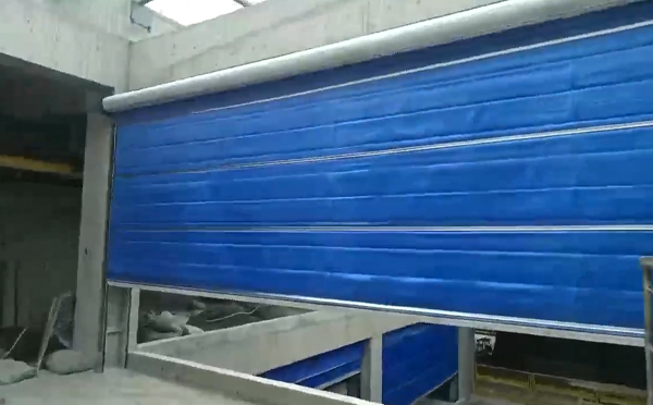 大型物流园区完成三原防火门整体安装工程